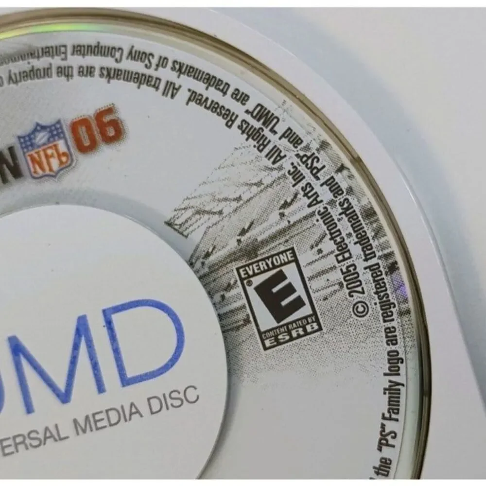 PlayStation PSP Madden 06 Video Game 2005 Game Only